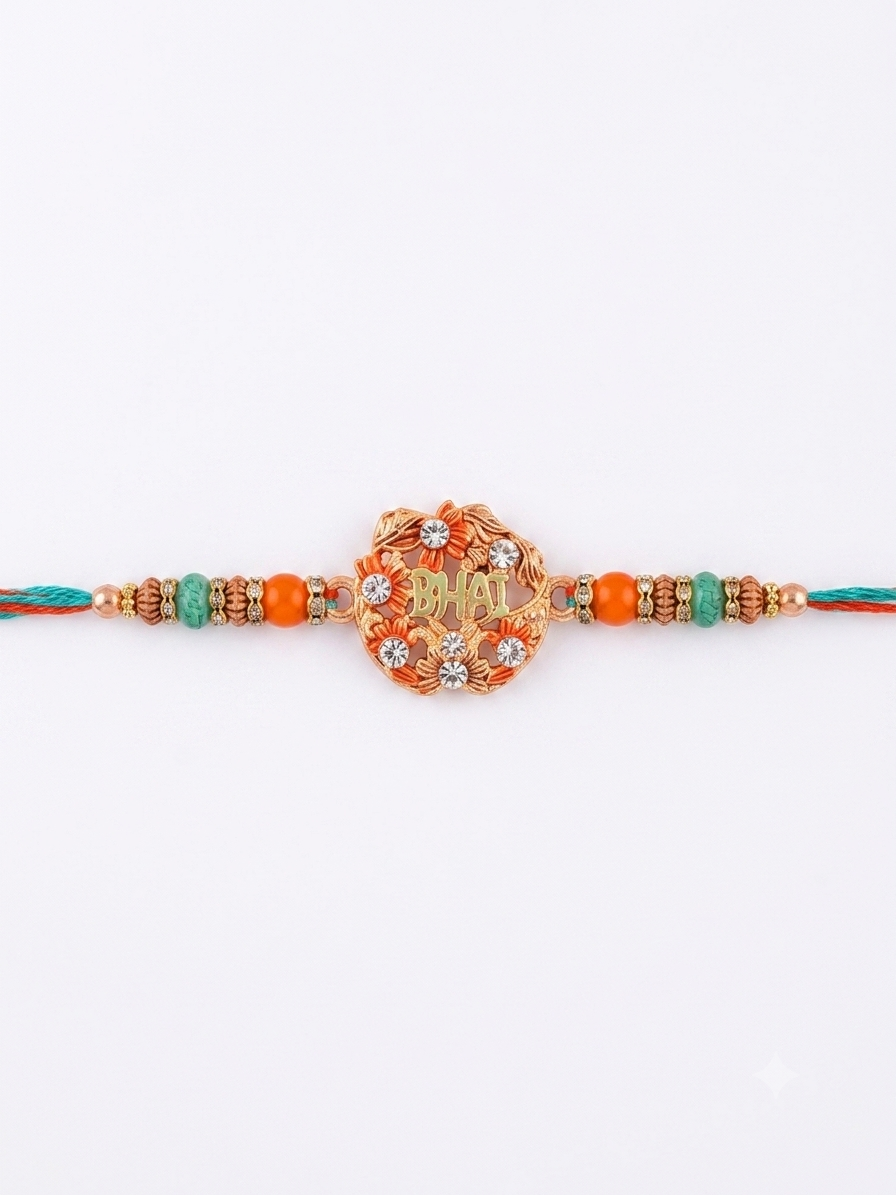 BHAI Floral Designer Rakhi