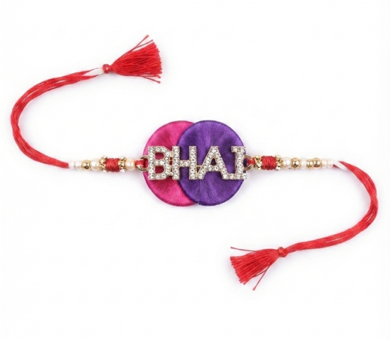 RichMade Premium BHAI Designer Rakhi for Brother