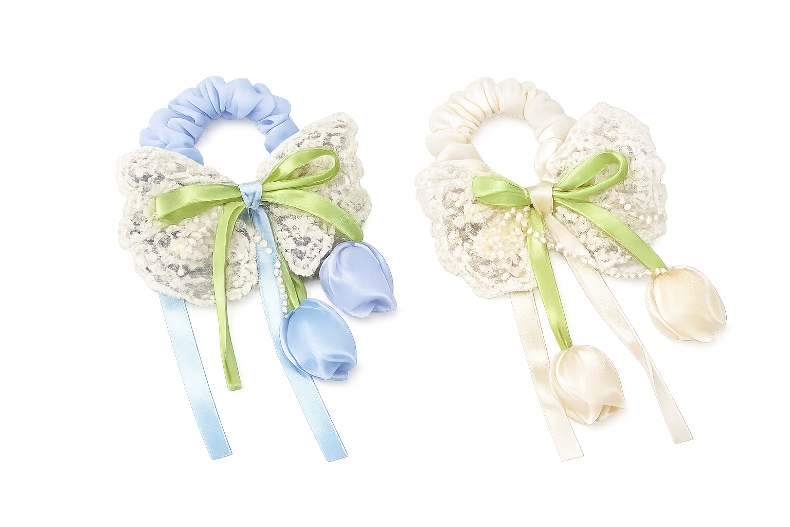 pastel-tulip-lace-bow-scrunchie-set-pack-of-2